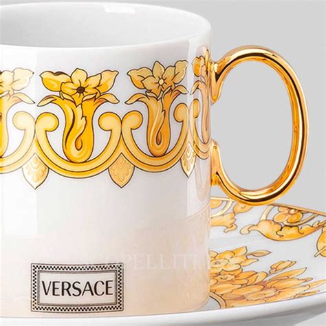 versace glass cup|Versace cup price.